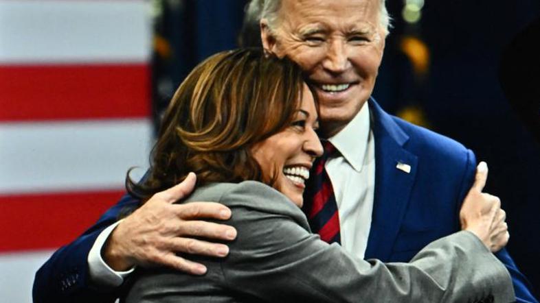 Kamala Harris in Joe Biden