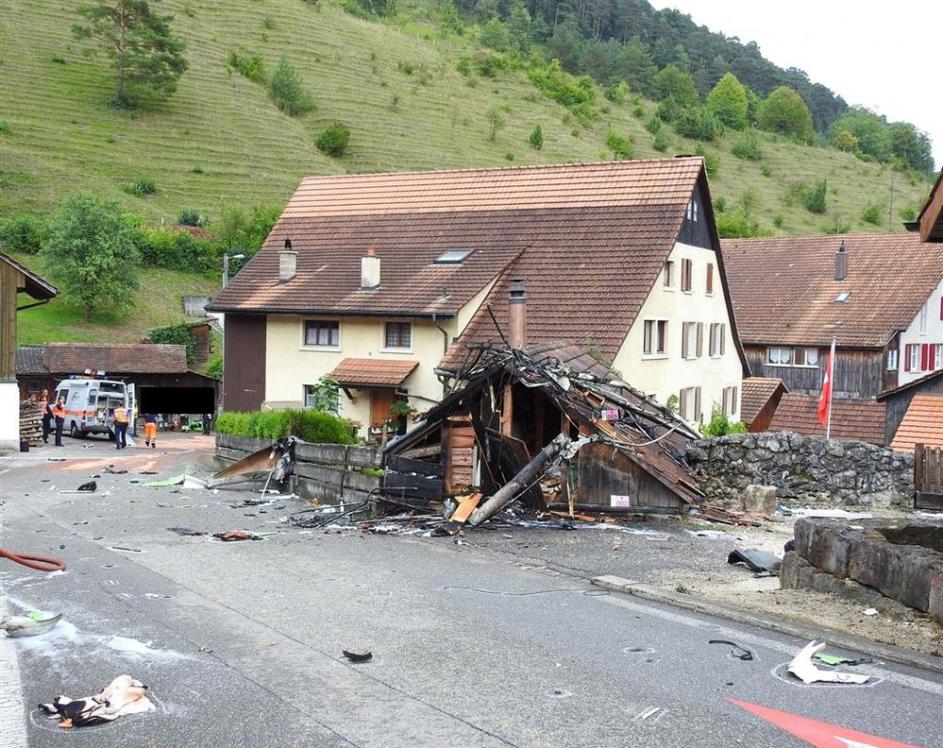 Letalska nesreča v Švici