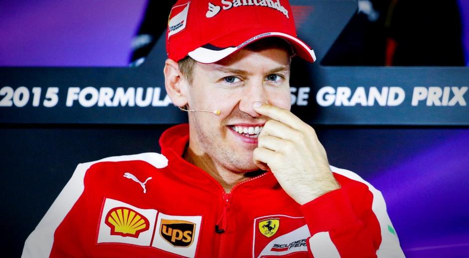 sebastian vettel kazalec slavje | Avtor: EPA