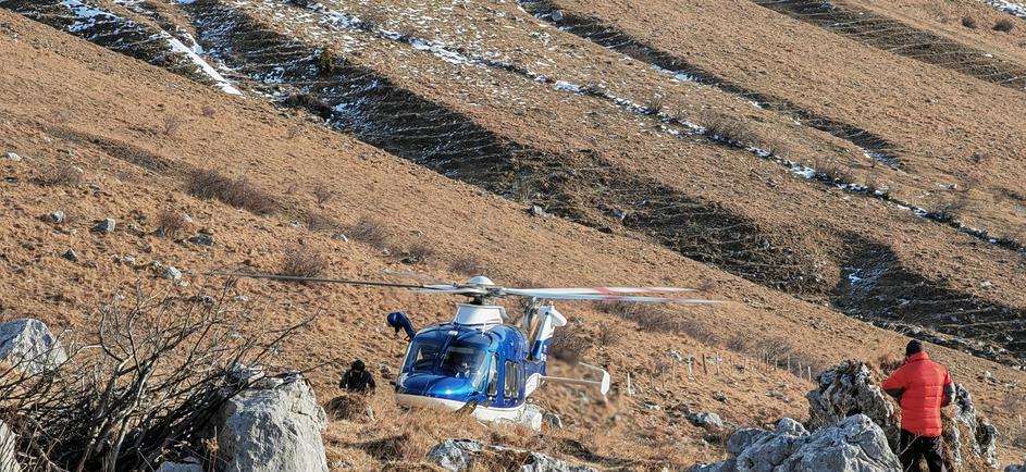 Krn policija gorska policija helikopter