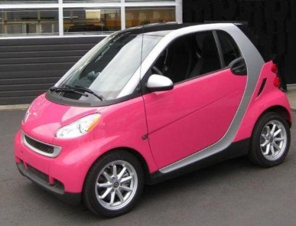 smart fortwo розовый