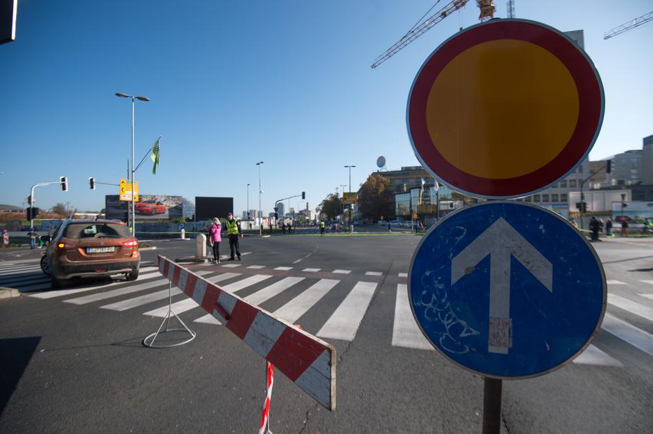 Zapora ceste na 24. Ljubljanskem maratonu