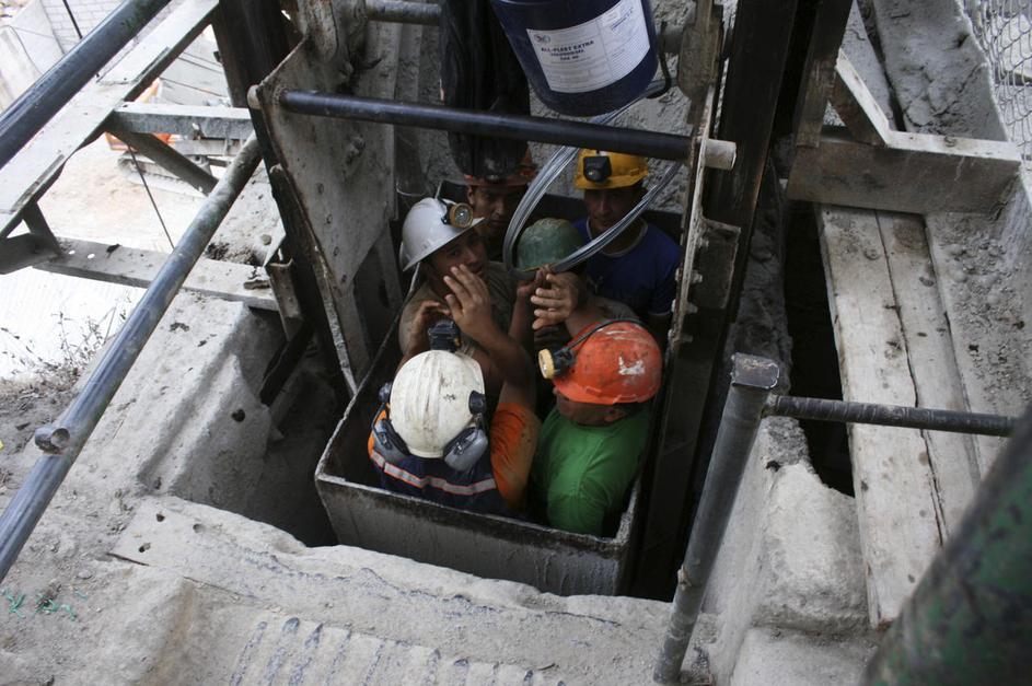 Reševanje ekvadorskih rudarjev je bilo neuspešno. (Foto: Reuters)