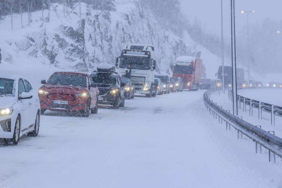 Sneg, Norveška