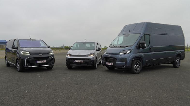 Toyota Professional: proace city, proace, proace max, hilux, LGV