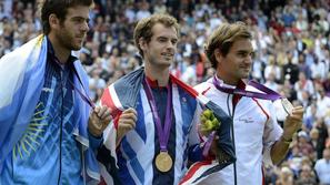 federer del potro murray london 2012