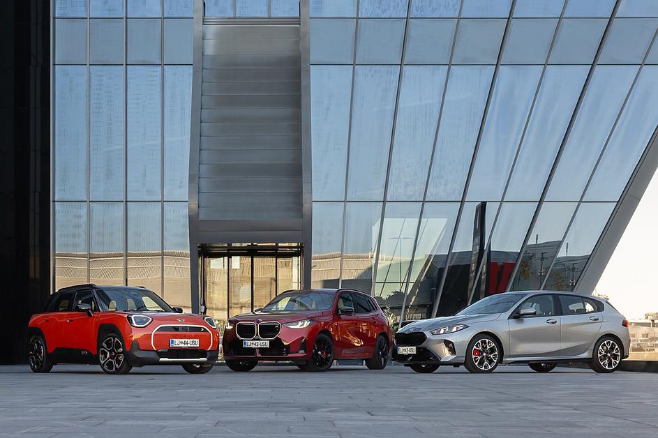 BMW serije 1, BMW X3, mini aceman