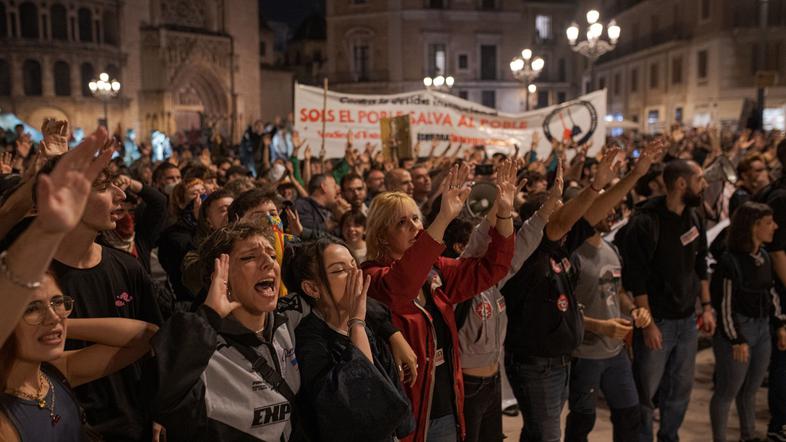 Protesti v Valenciji