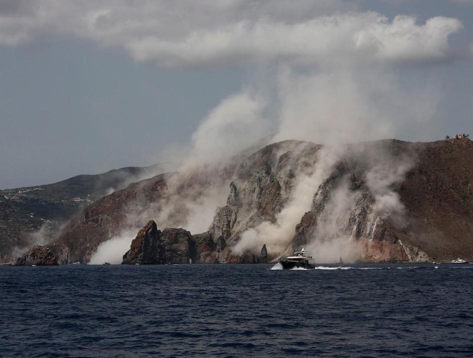 Italija potres zemeljski plaz Lipari otoki