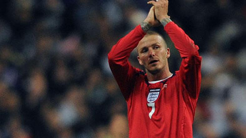 David Beckham bi se vedno rad dokazoval v angleškem dresu.