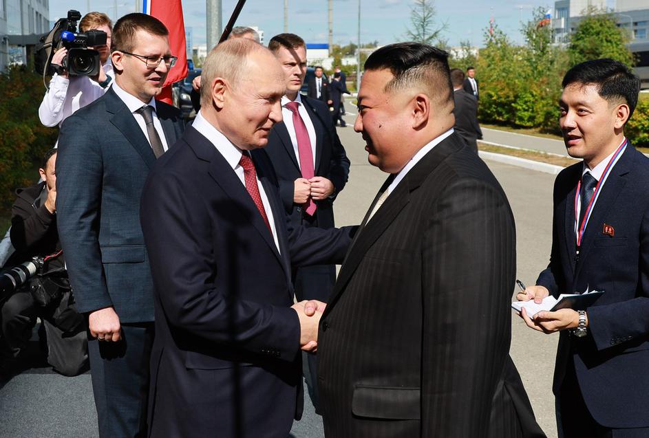 srečanje Vladimirja Putina in Kim Jogn-una