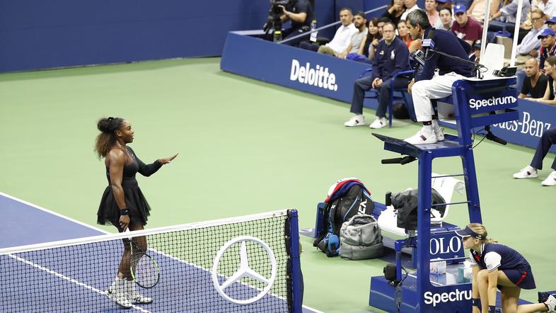 Serena Williams Carlos Ramos