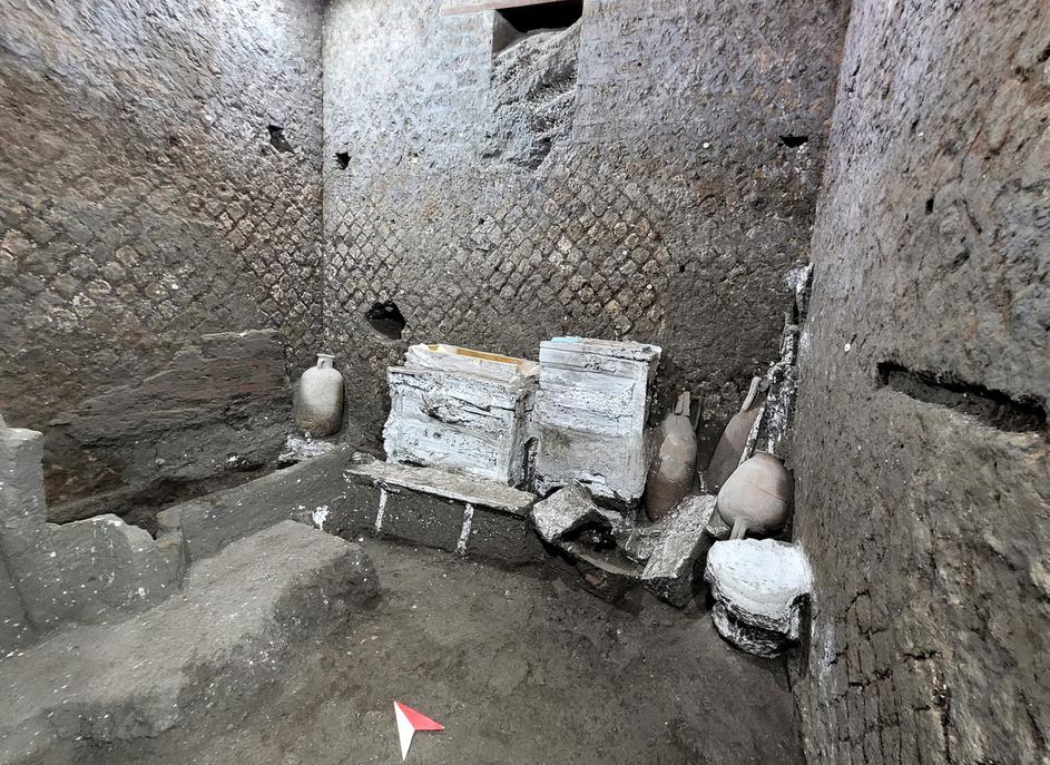 Odkritje sobe v Pompejih