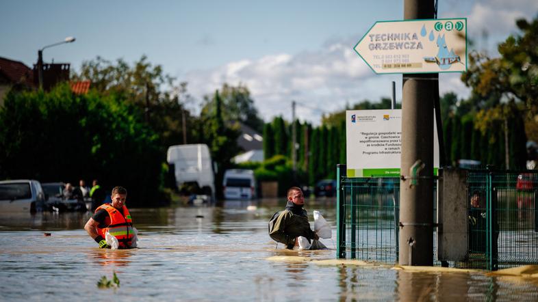 Poljska poplave