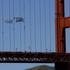 Na znamenitem mostu Golden Gate pred San Franciscom so že izobesili "pozdrav" ba