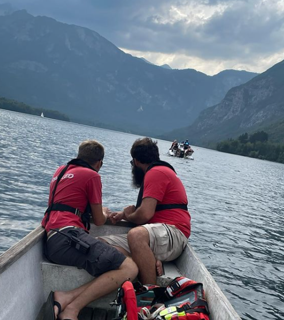 Reševanje, Bohinjsko jezero