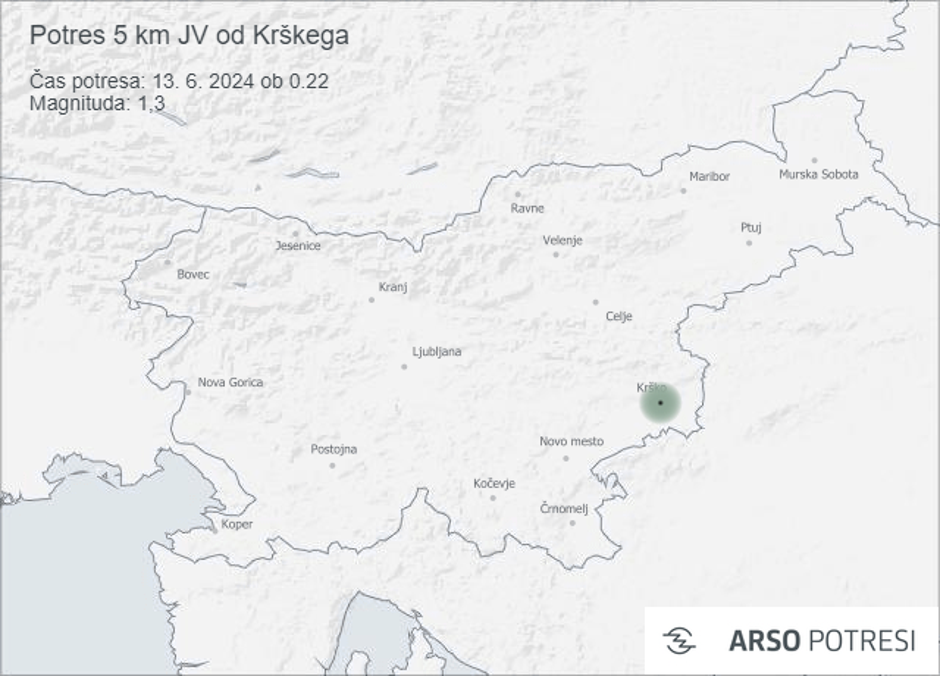 potres Krško | Avtor: Arso