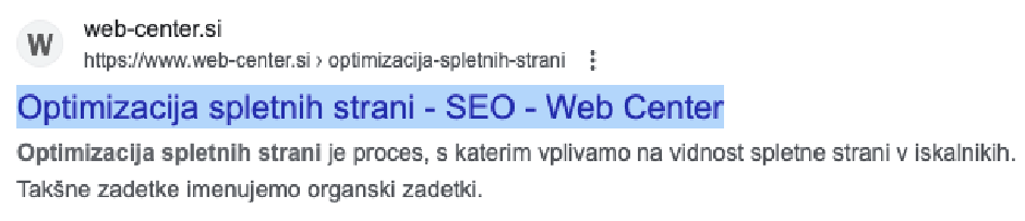 web center | Avtor: web-center.si