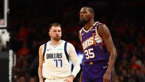 Luka Dončić in Kevin Durant