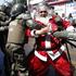Božiček na študentskih protestih v Čilu