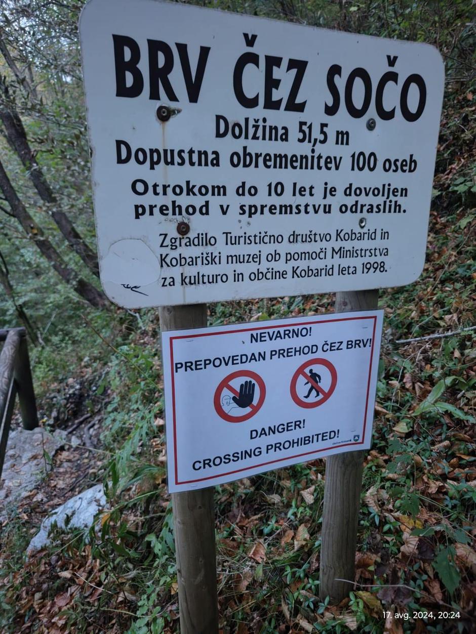 Soča Kobarid brv | Avtor: Občina Kobarid