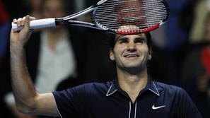 Roger Federer je petič v karieri postal najboljši teniški igralec leta. (Foto: R