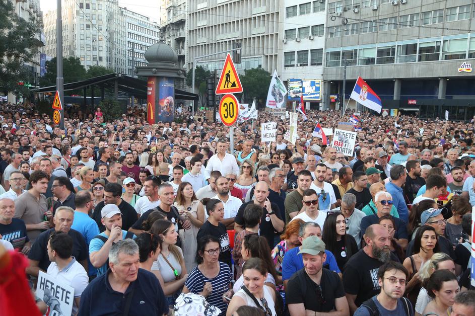 Beograd Srbija protest Rio Tinto