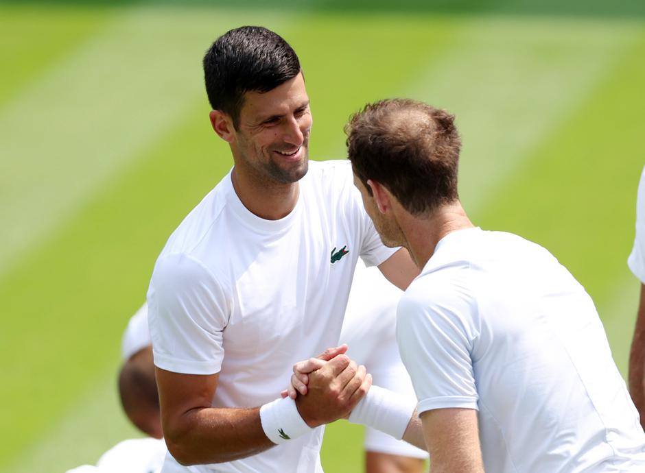 Novak Đoković in Andy Murray | Avtor: Profimedia