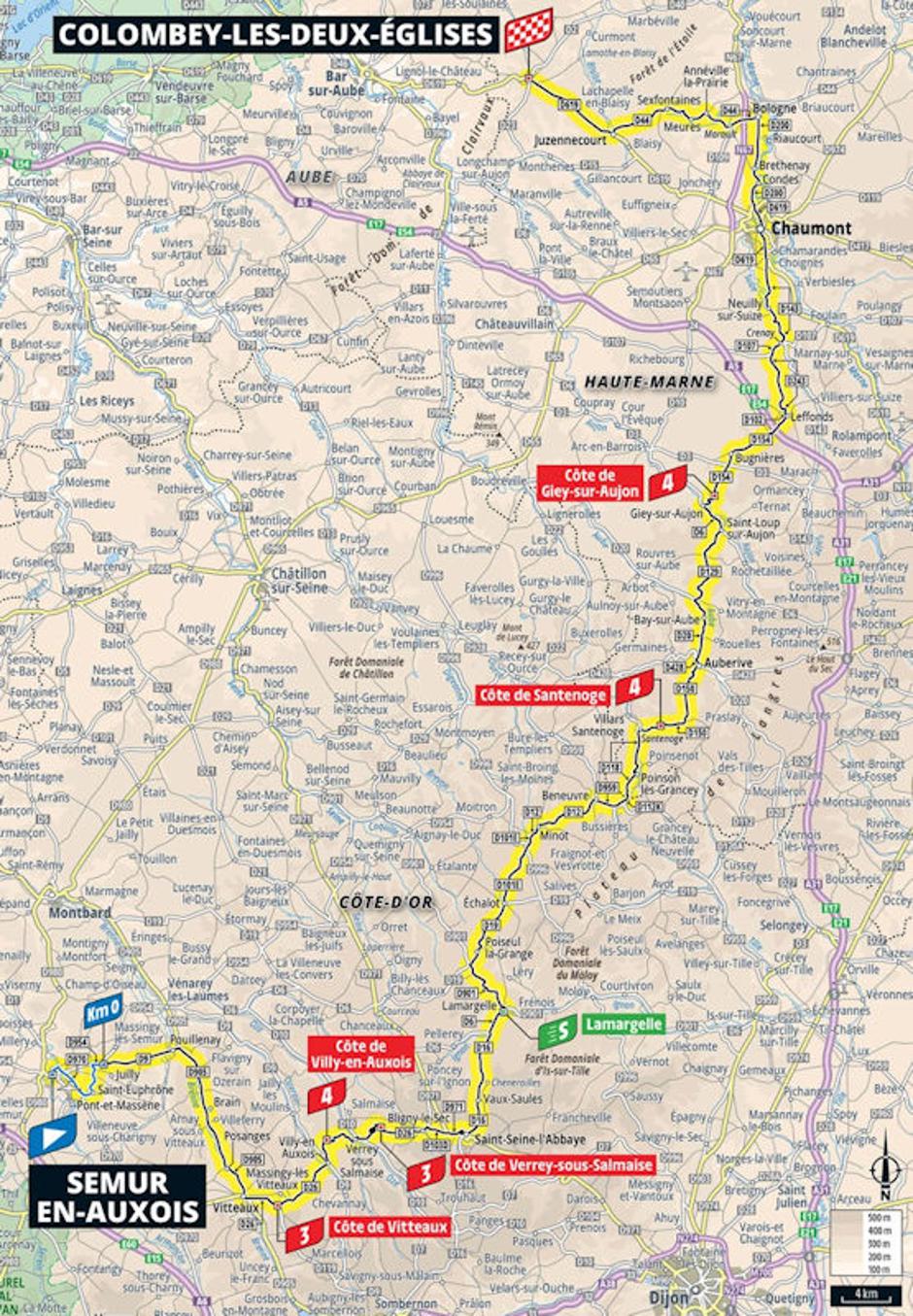 Trasa 8. etape | Avtor: Cyclingstage