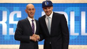 luka dončić adam silver