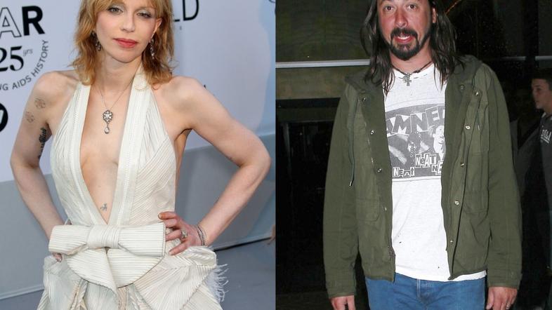 Dave Grohl Courtney Love