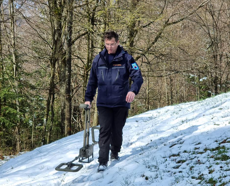 Neeksplodirana ubojna sredstva, najdbe | Avtor: Državna enota za varstvo pred neeksplodiranimi ubojnimi sredstvi