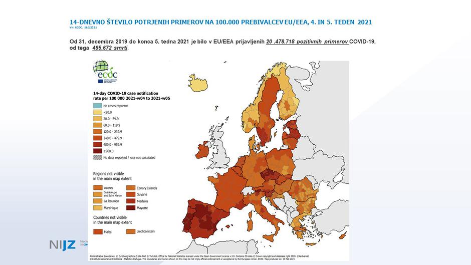 podatki epidemija covid-19 | Avtor: NIJZ