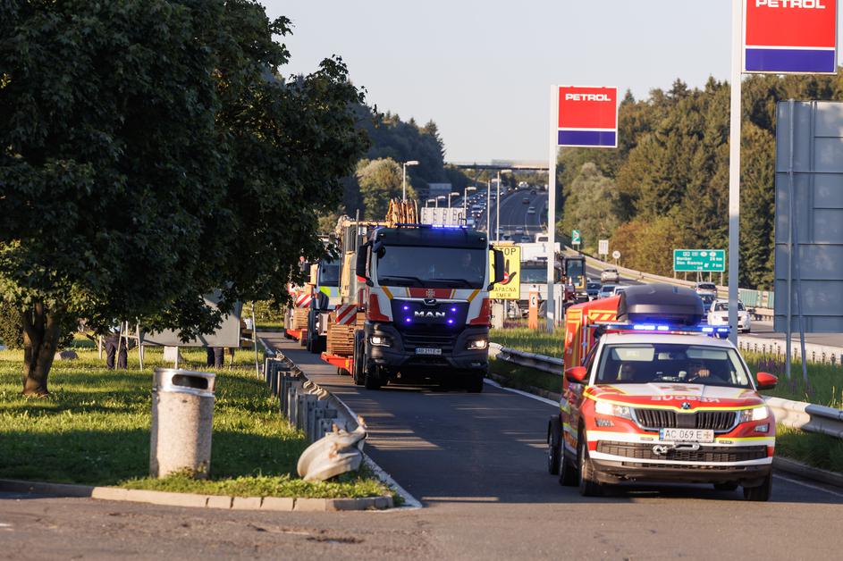 prihod ukrajinskega konvoja pomoči