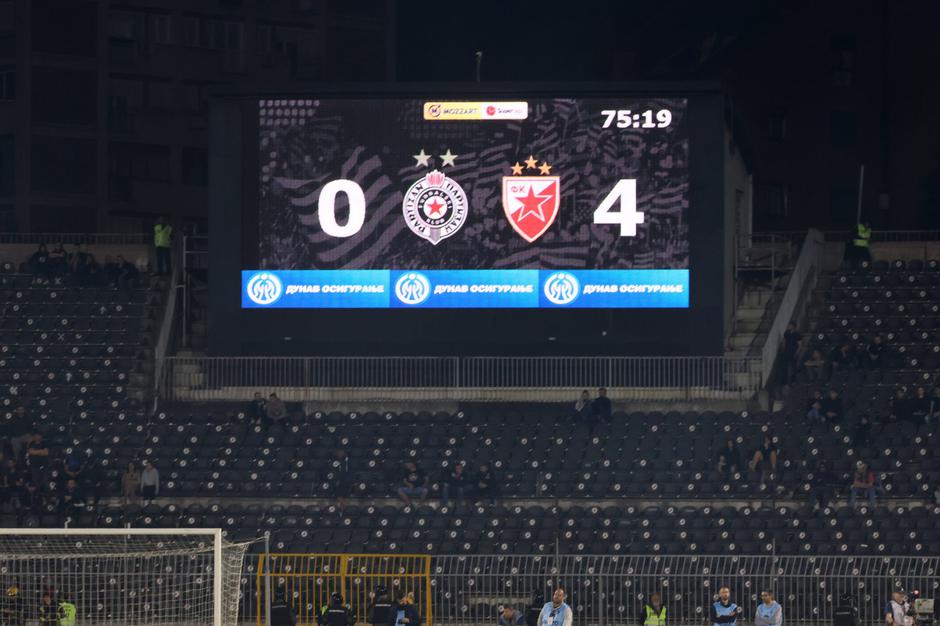 Partizan Crvena zvezda derbi | Avtor: Profimedia