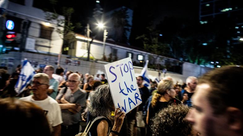 Izrael protest proti vladi Benjamina Netanjahuja