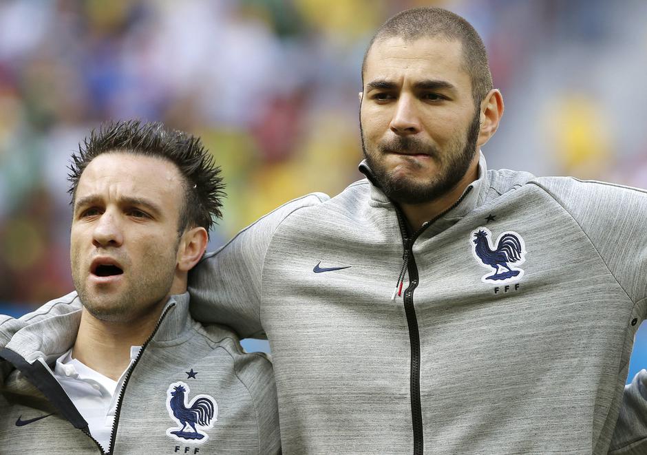 Benzema in Valbuena | Avtor: Epa