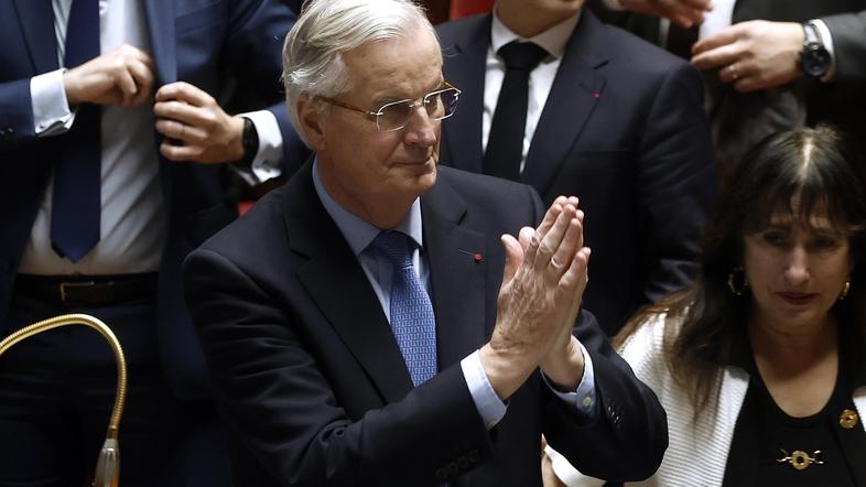 Michel Barnier francoski parlament