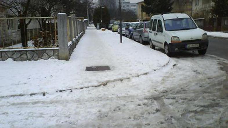 Slovenijo je znova pobelil sneg, vendar naj bi se padavine do popoldanskih ur um