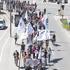 protest delavci Maribor