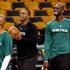 NBA finale pred četrto tekmo finale Celtics Lakers Ray Allen, Glen Davis in Kevi