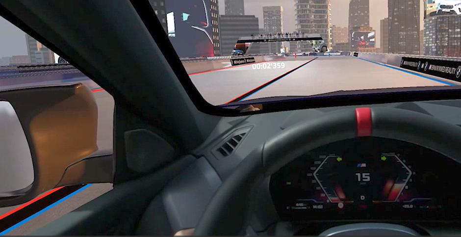 BMW M Mixed Reality | Avtor: BMW printscreen