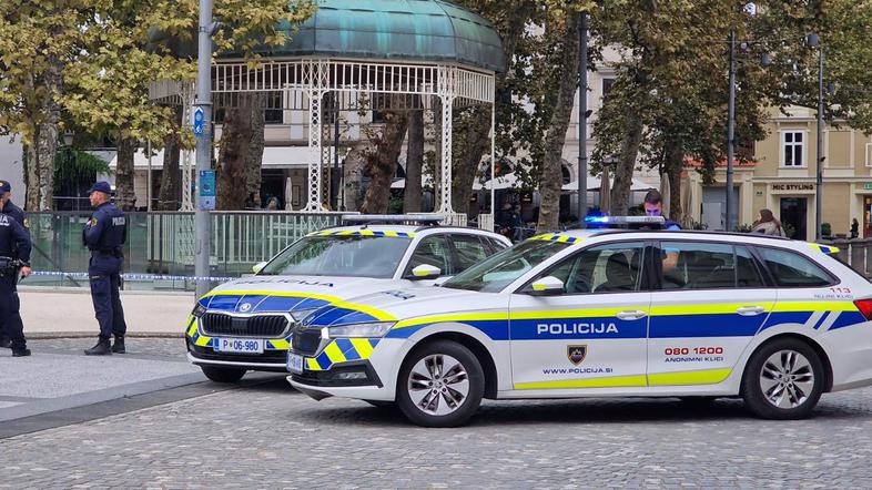 policija na Kongresnem trgu