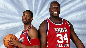 Kobe Bryant in Shaquille O`Neal bosta prvič po petih letih znova igrala v isti e