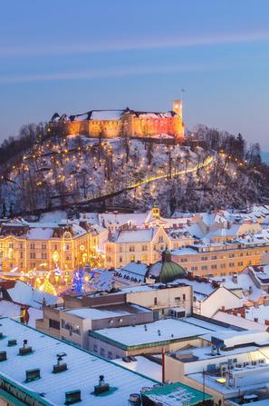 Ljubljana lučke bozic