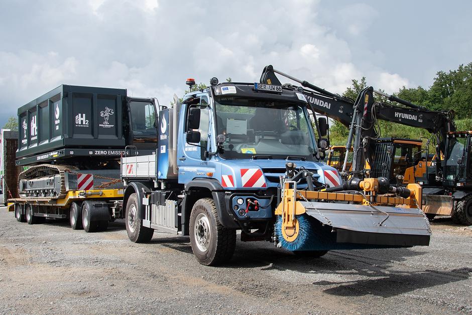 Unimog na vodik | Avtor: Mercedes-Benz AG