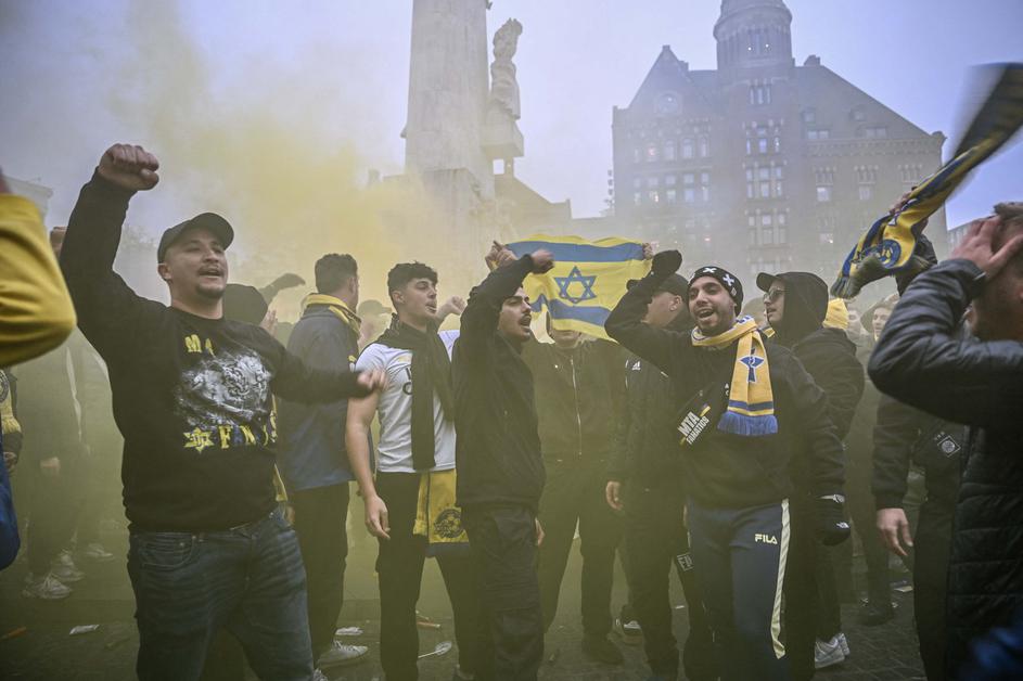 Navijaški izgredi v Amsterdami (Maccabi Haifa)