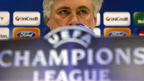 Carlo Ancelotti za londonsko tekmo obljublja popoln napad. (Foto: Reuters)