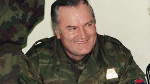 Ratko Mladić, poveljnik bosanskih Srbov med vojno in eden izmed najbolj iskanih 