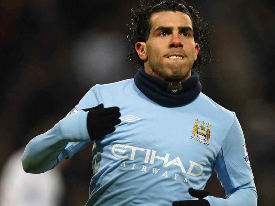 Carlosa Teveza napad Manchester Cityja zelo pogreša. (Foto: Reuters)